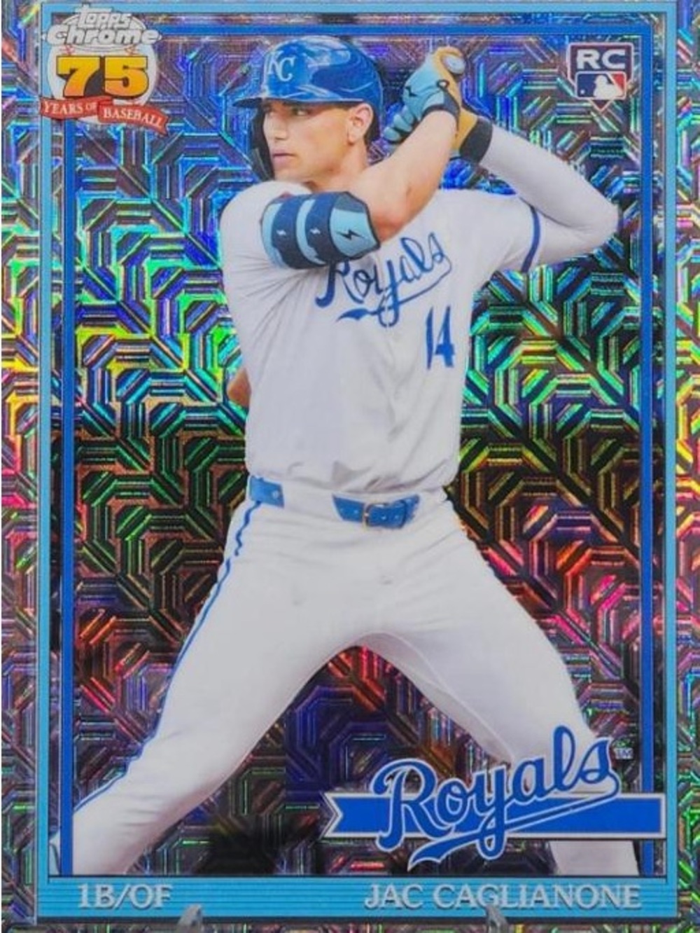 2026 Topps #91C-6 Jac Caglianone 1991 Topps Baseball 35th Anniversary Chrome